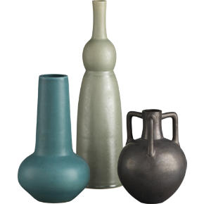 CB2 Earthenware Vases