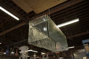 Faith Sheridan designs custom chandelier with Savoy Studios